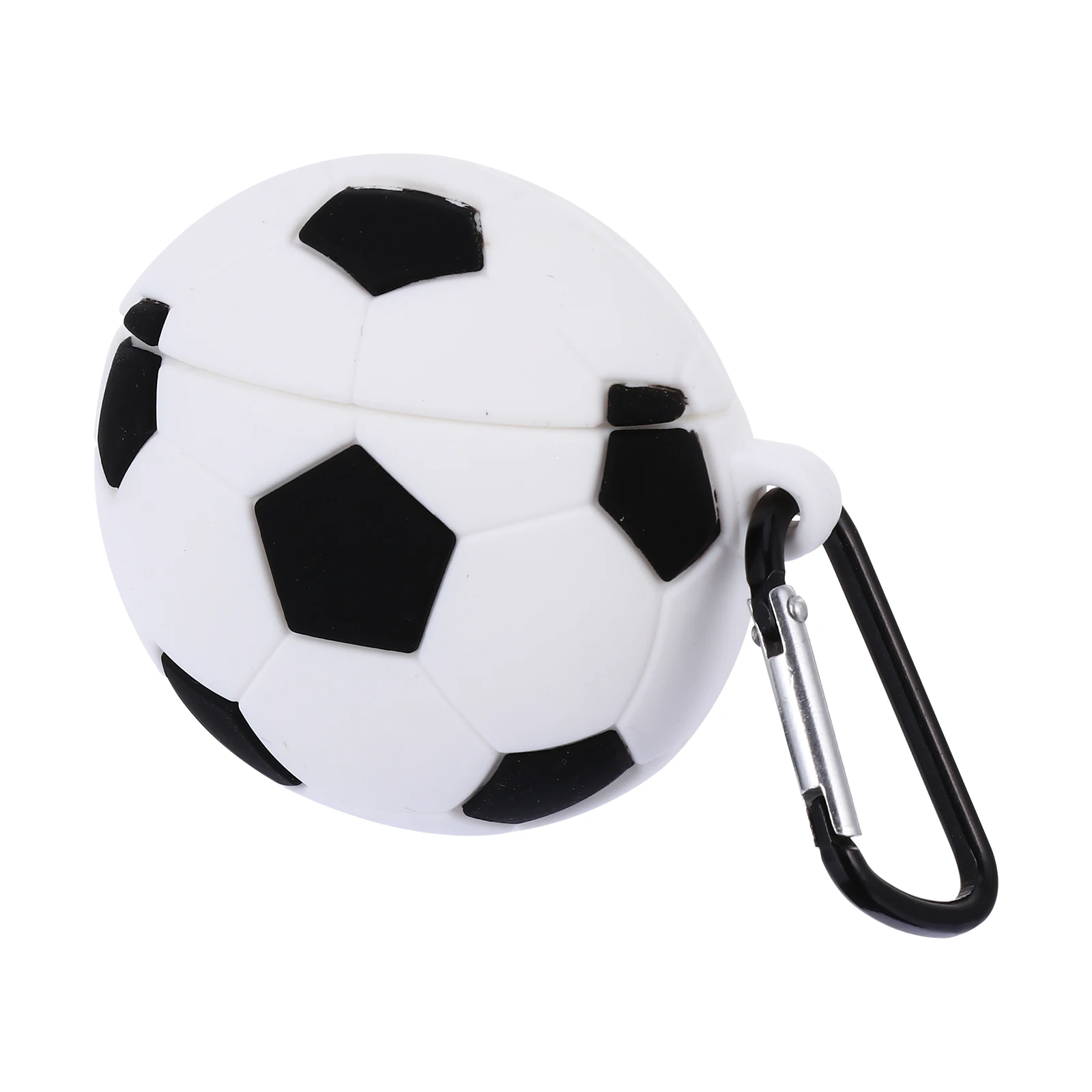 

1Pcs Earphone Protection Shell Durable Lovely 3D Football Shape Anti-Shake Practical Earphone Case Compatible for 1 2