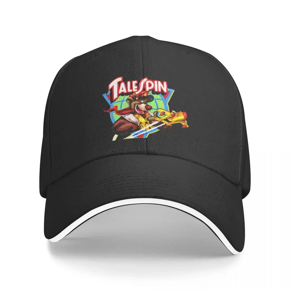 Talespin, Baloo Logo Plane Classic Baseball Cap New In Hat New Hat tea Hat hard Golf Wear Men Women's