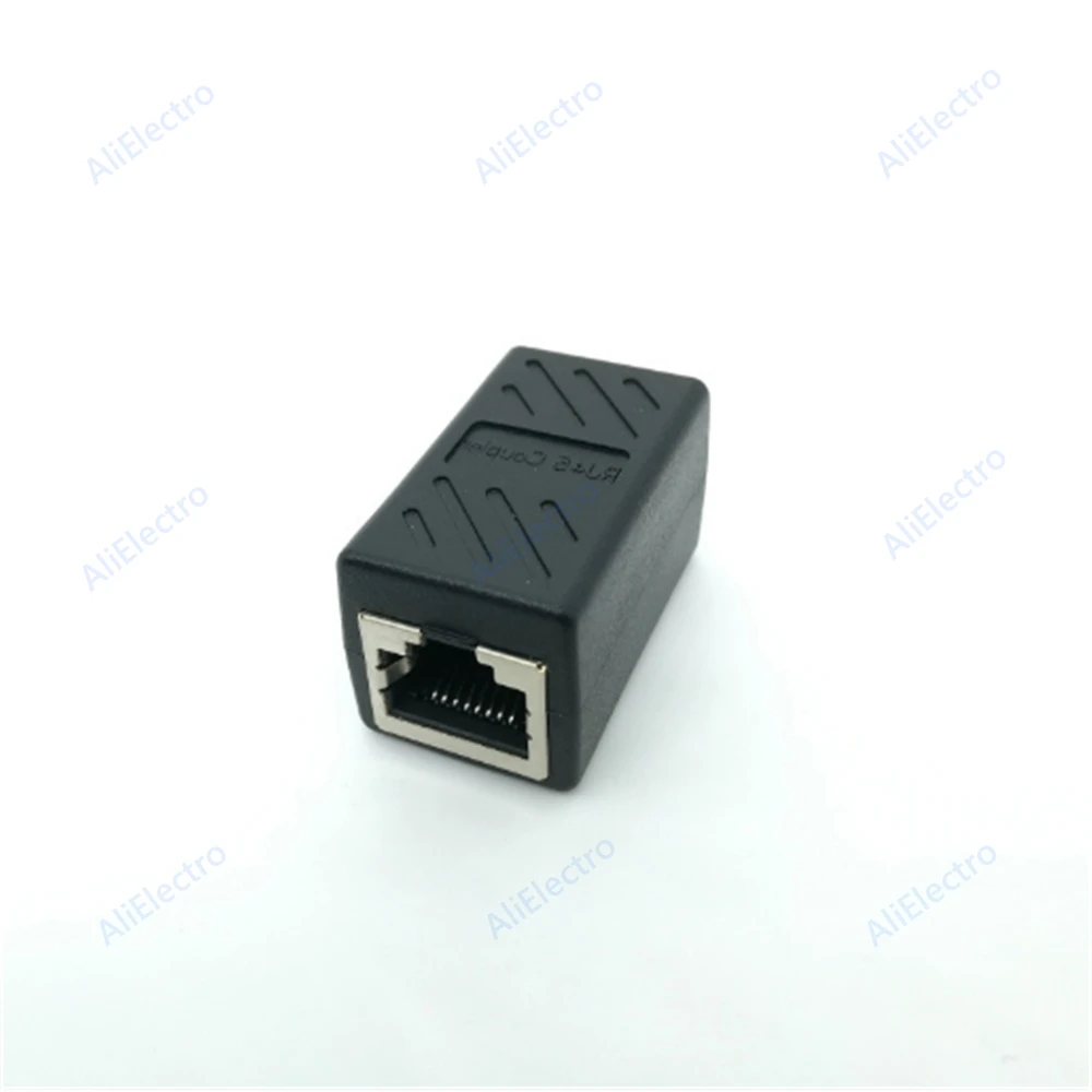 Соединитель RJ45, соединитель кабеля ethernet, удлинитель, переходник, Женский к женскому, Cat7/Cat6/Cat5e, соединитель локальной сети, встроенный Ethernet-Кабель