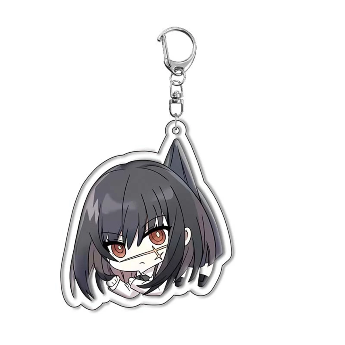 Anime Acrylic Keychain- Chainsaw Man Cartoon Character Pendant, Suitable for Bags and Keys,cosplay gifts Perfect Gift for Fans