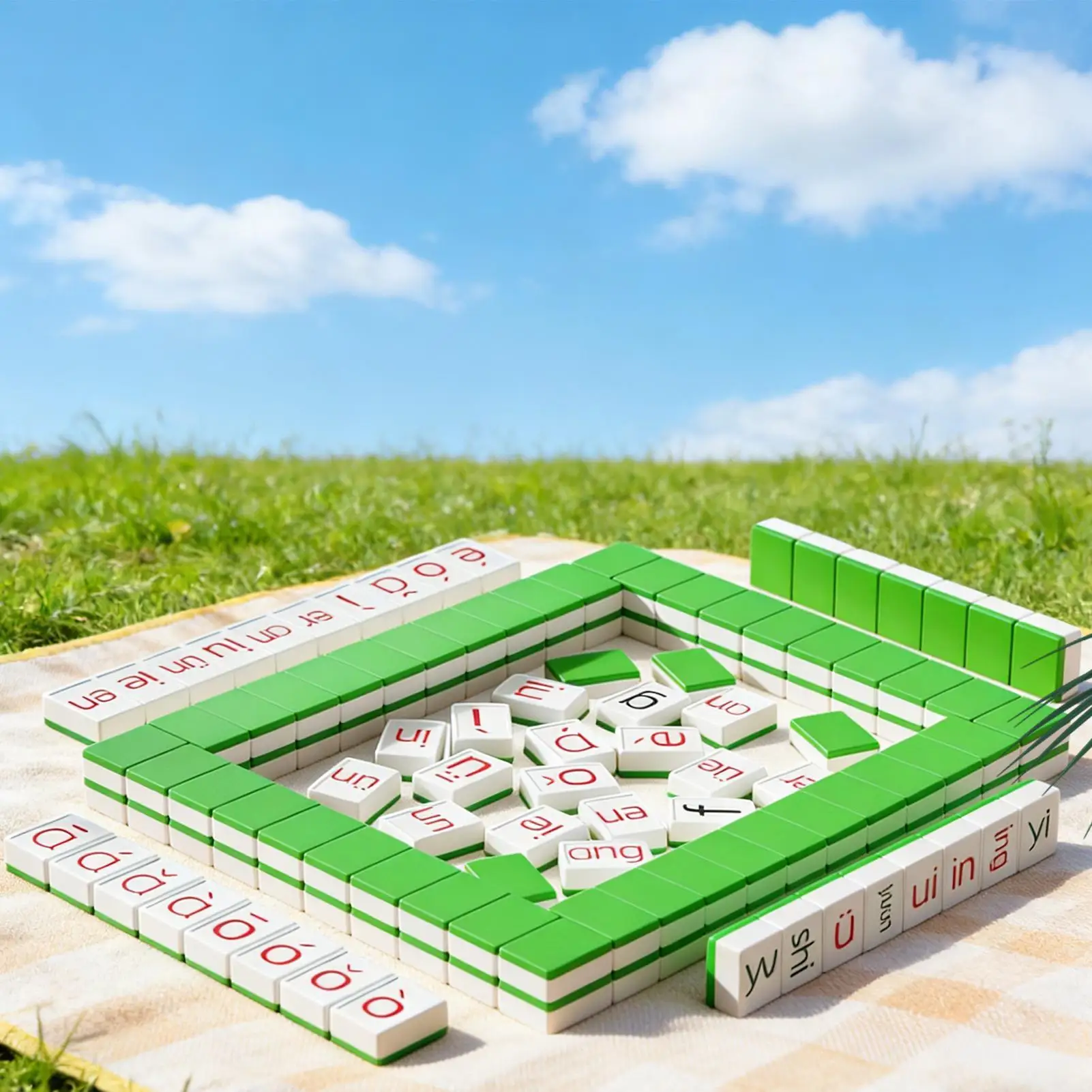 

Learning Toys For Kids Early Development Pinyin Mahjong Tiles Educational Party Game For Home School Classroom Boys Girls Family