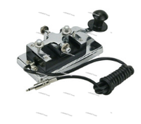 For Shortwave CW Radio 3.5mm Stainless Steel K4 Morse Wrench Set Plug Manual Telegraph Morse Key Handy CW Morse Keyer