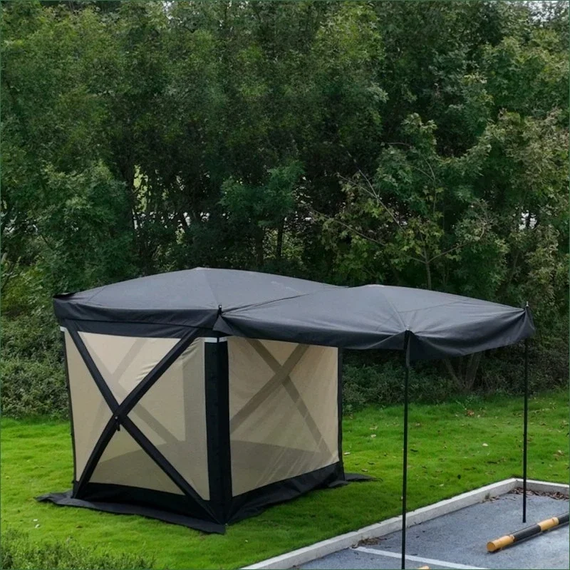Tent at the back of the car, sun protection, waterproof and mosquito-proof outdoor free construction