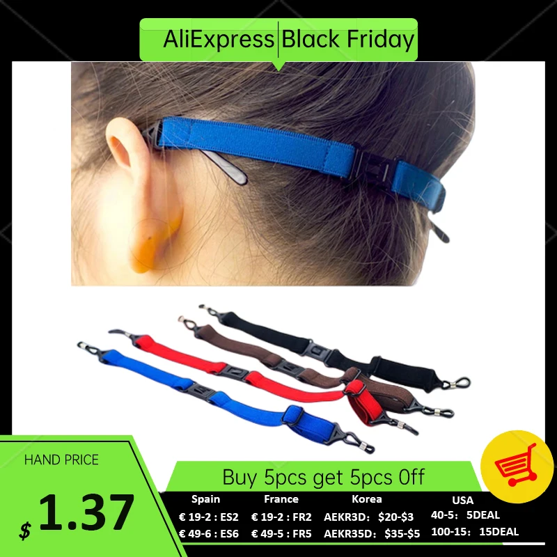 

Glasses Rope Sport Elastic Eyeglasses Anti-slip Fixing Cord Rope String Glasses Holder Strap Glasses Accessory Sports Accessory