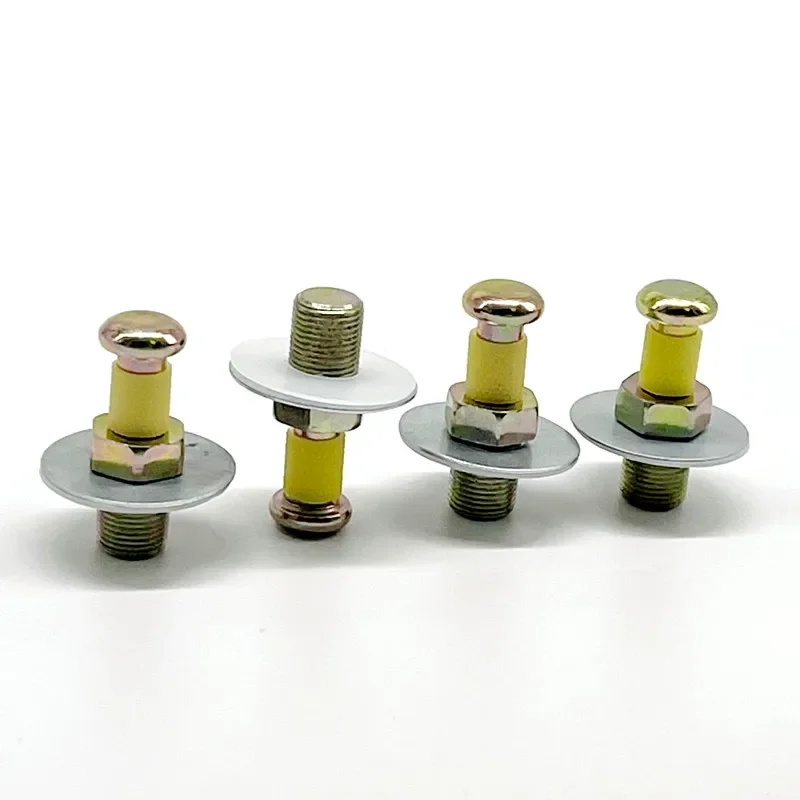 4 قطعة قفل الباب اللمس مزلاج مسامير لشركة فولكس فاجن جيتا جولف باسات B3 B4 بولو أودي A100 A200 357837034