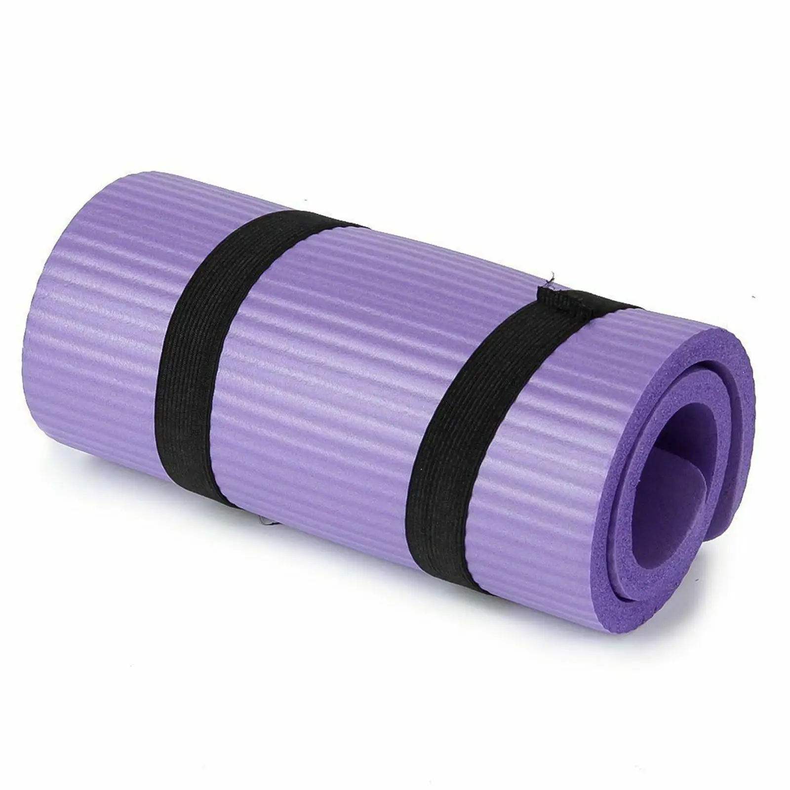 Fitness Mat Thick Yoga Knee Support Pad Non Slip Rubber Cushion Gear for Home Pilates Workout Travel