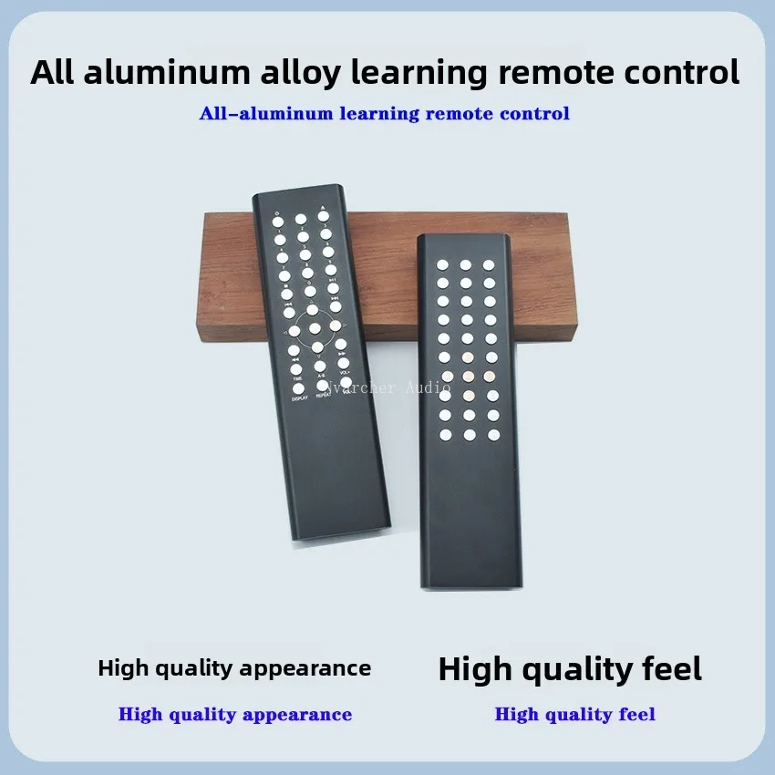 30-Key Audio Aluminum Alloy Remote Control CD Front Fever Power Amplifier Volume Infrared Learning Universal