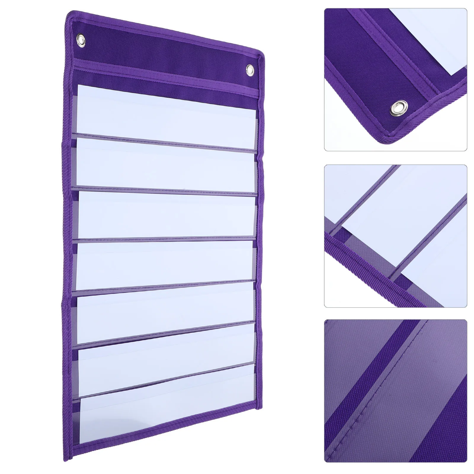 

Hanger Magnetic Hanging Bag Paper Classroom Resources Pocket Schedule Chart for