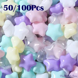 50/100Pcs 5.5CM Ocean Ball 6CM Five-Pointed Star Shape Ball Outdoor Sport Water Pool Stress Air Ball Funny Toys for Kids Game
