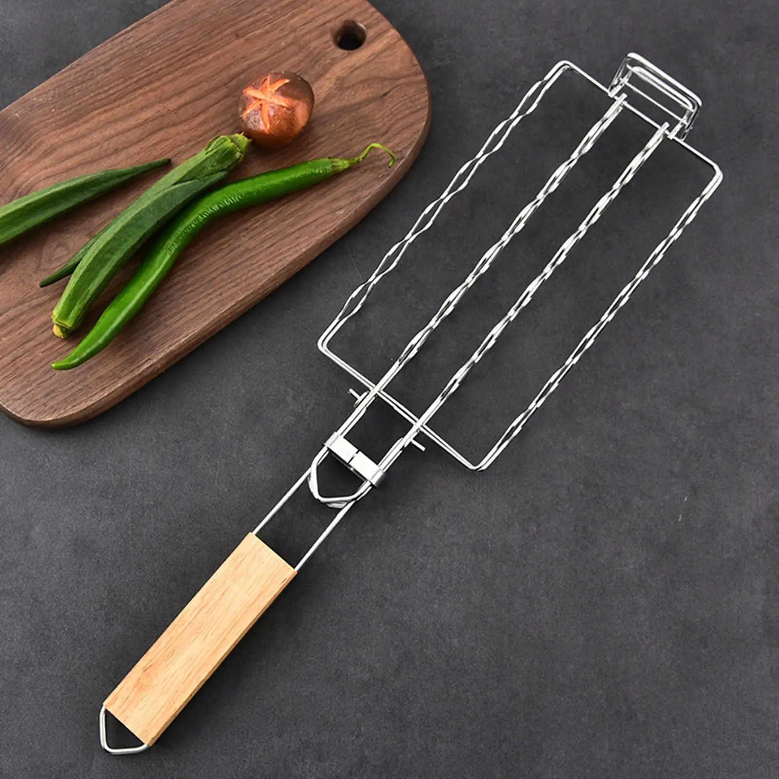 Vegetable Grilling Baskets, Kabob Grill Basket, Grill Clip, Picnic Barbecue