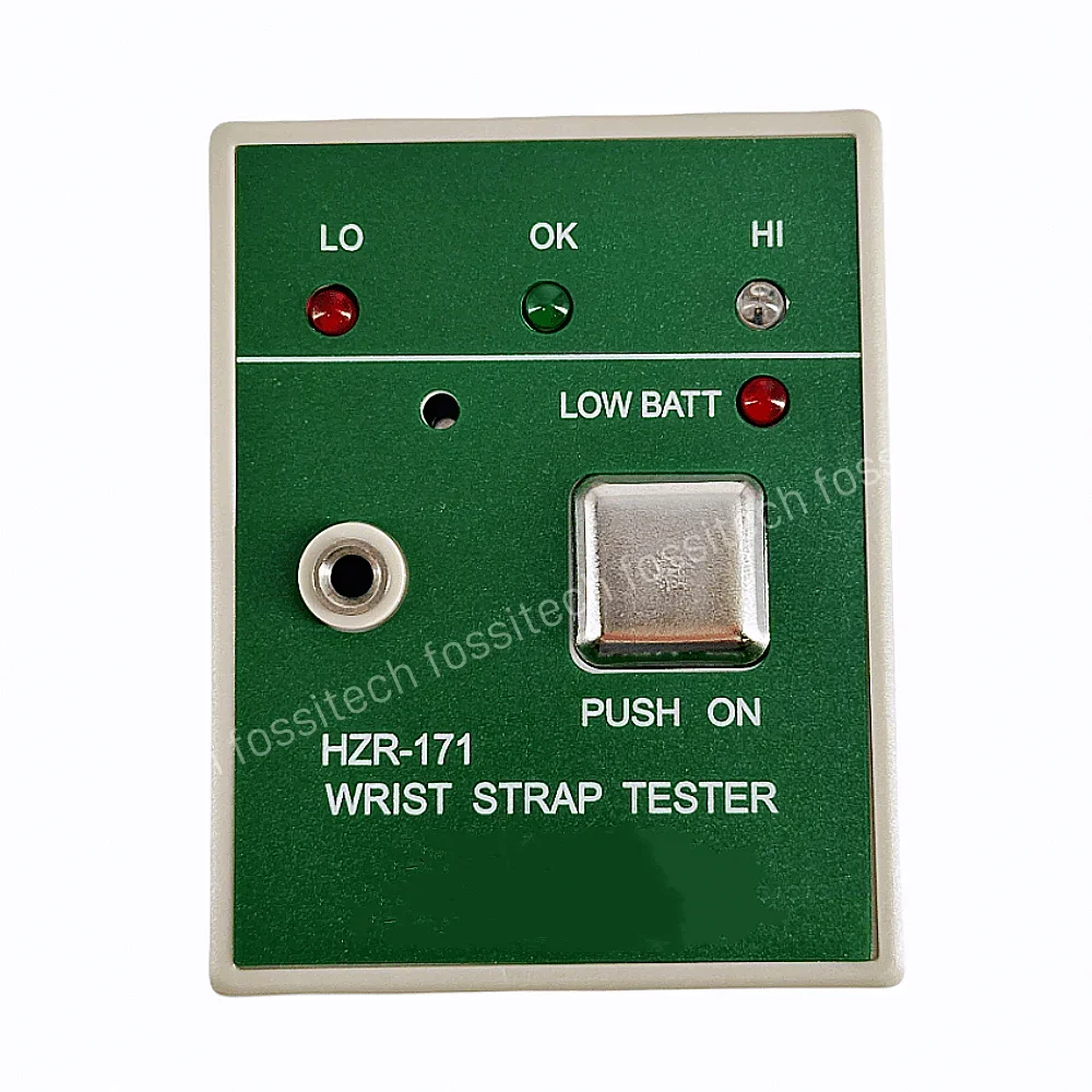 HZR-171 Static Electricity ESD Wrist Strap Tester For Anti-static Wrist Strap Electrostatic Ring Ground Wire Connection Detector
