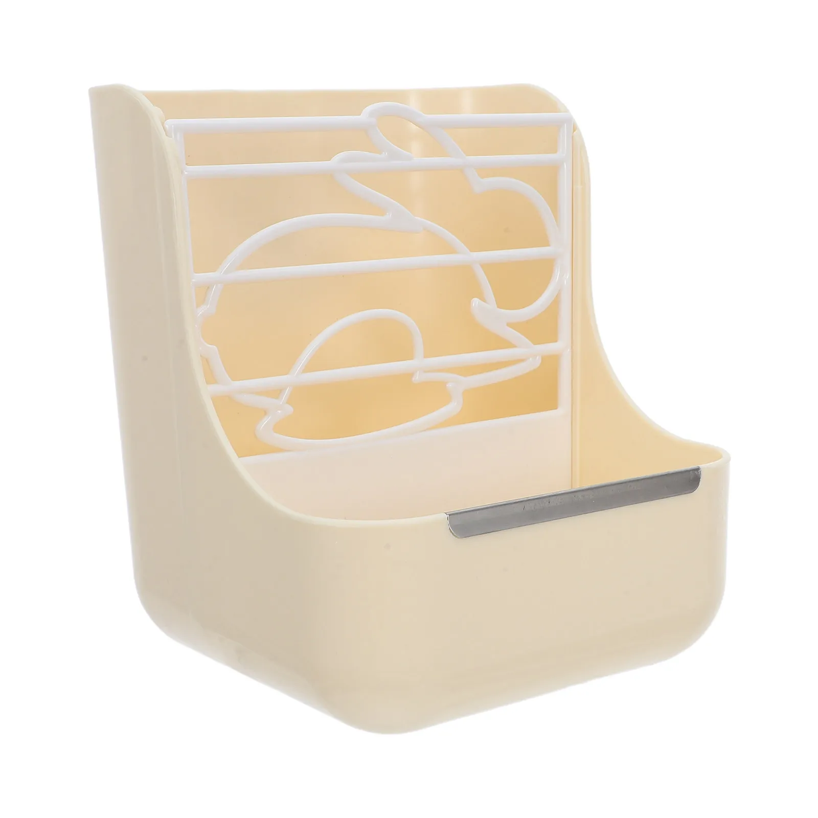Rabbit Hay Feeder 2-in-1 Removable Adjustable Grass Rack Food Bowl for Bunnies Guinea Pigs Chinchillas Cage Accessories view 6