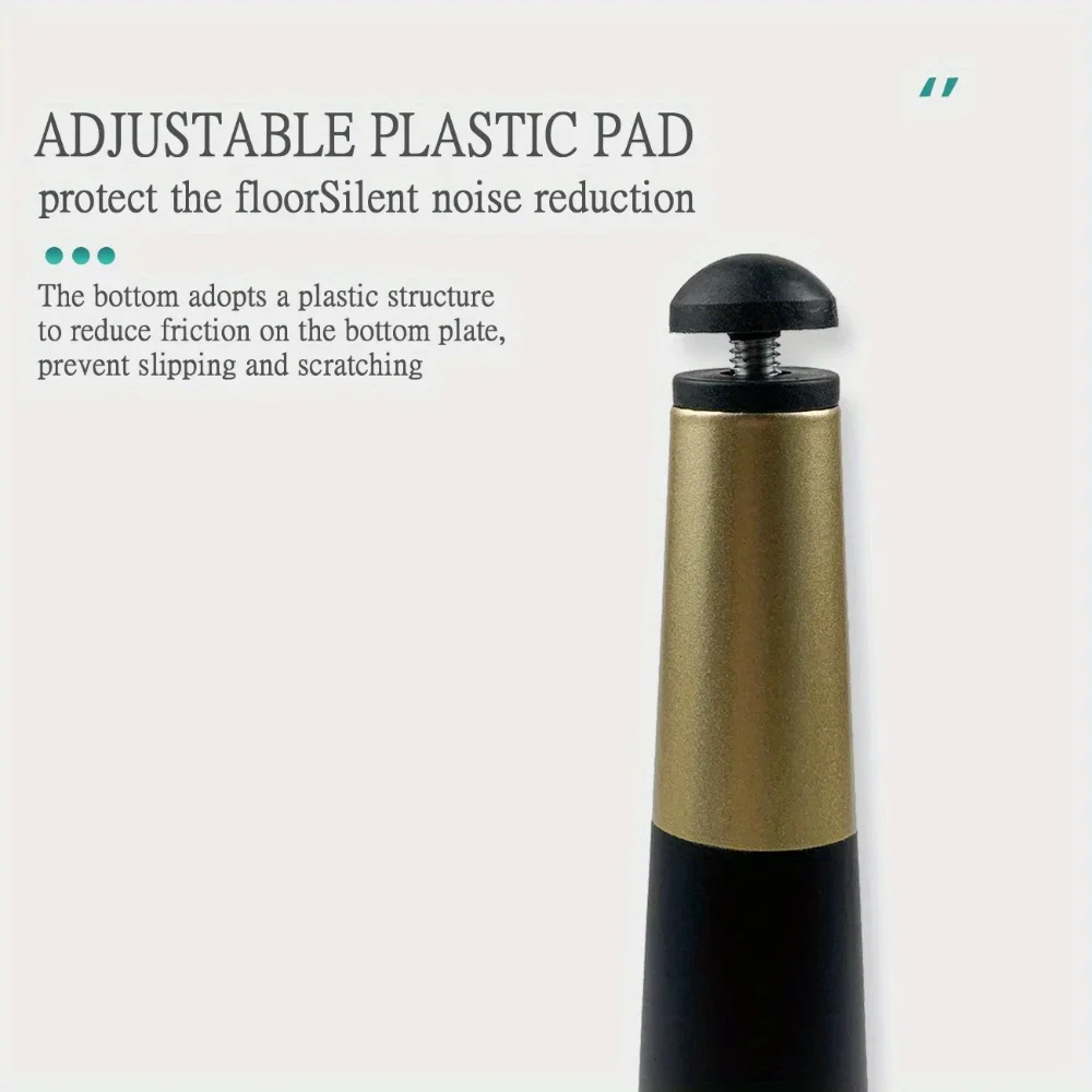 72cm czarny + złoty skośny stół do jadalni nogi sofy, metalowe nogi stołu szafka meble metalowe nogi szafki nogi podporowe