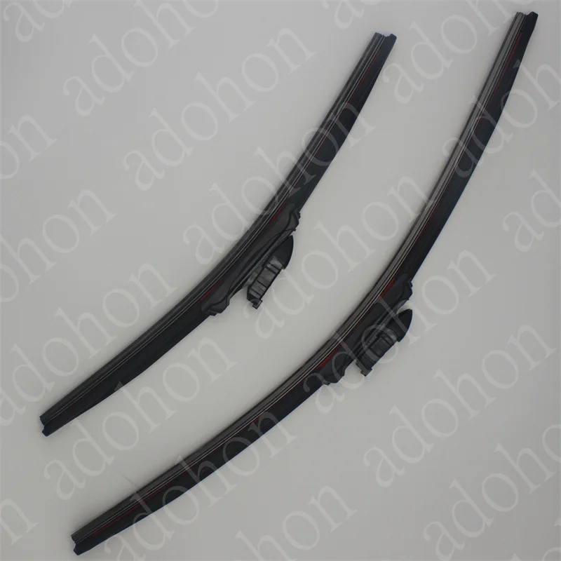 Three Rubber For FIAT Talento X82 2016-2024 Car Windshield Wiper Blade Front Windscreen Brushes Accessories Replacement Parts