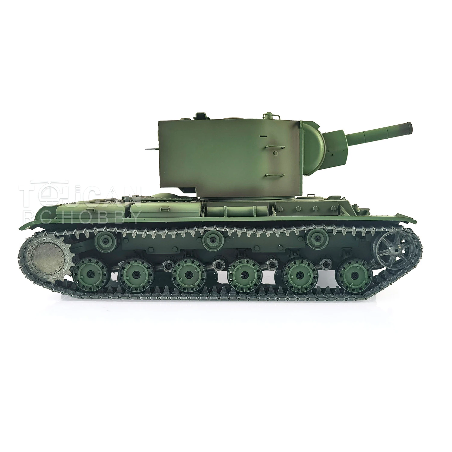 Heng Long 1/16 Upgraded 7.0 Soviet KV-2 RTR RC Tank Gigant 3949 Remote Control Military Car Indoor Games TH19750-SMT2