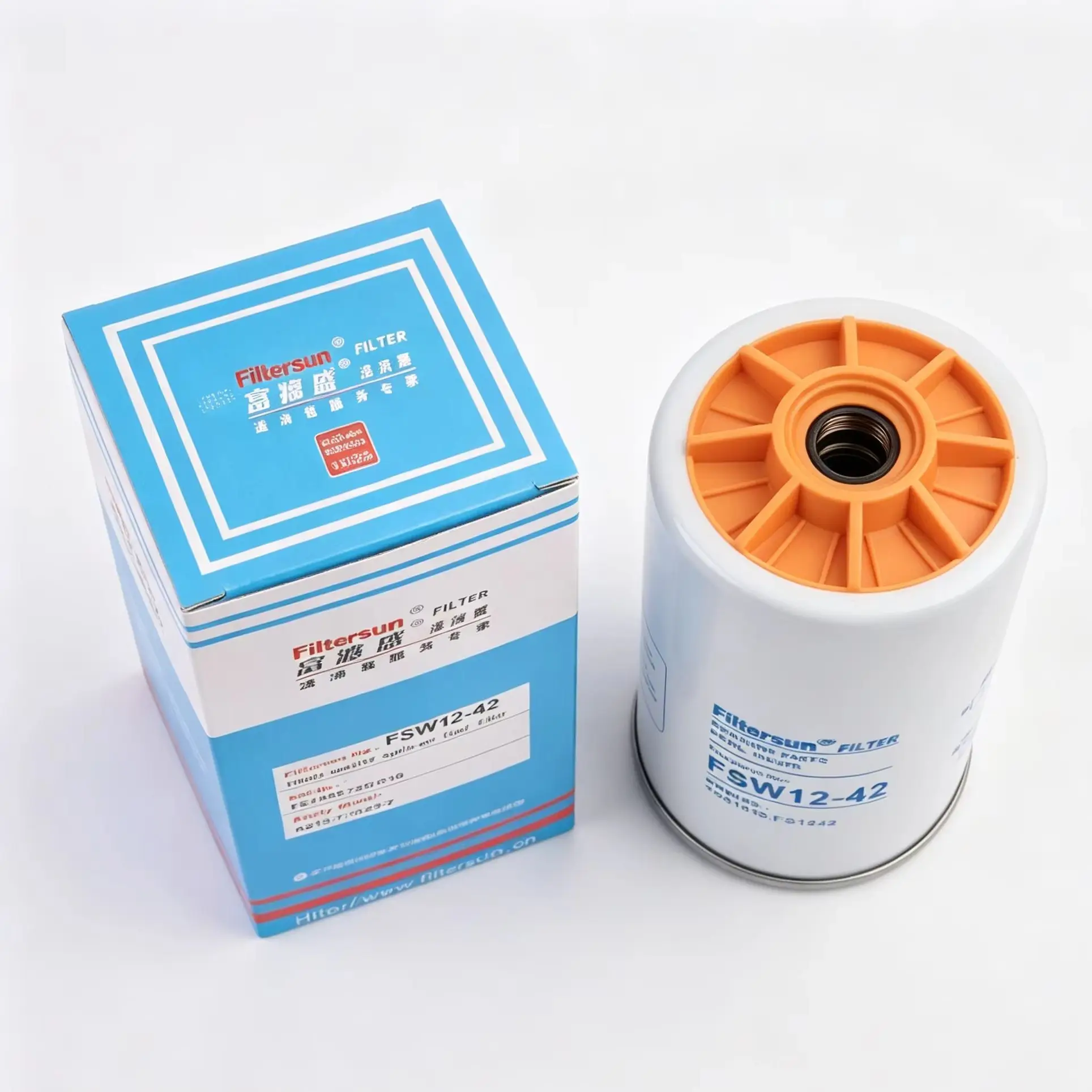 

FS1242 Fuel Water Separator Filter With Cup For Fleetguard Modified Truck Excavator Fuel Filter 3355903 P505961 Diesel Filter