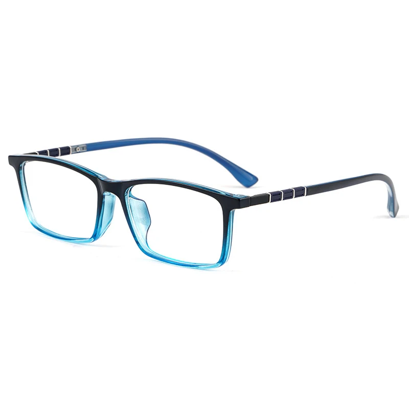 YIMARUILI Ultra-light Memory TR90 Eyeglasses Sports High-quality Square Fashion Optical Prescription Glasses Frame Men 96005R