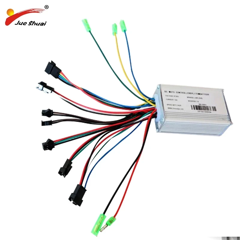 Waterproof Electric Bike Controller 36V 14A 20A Electric Bicycle ControllerLED LCD Ebike Brushless Motor Controller Accessories