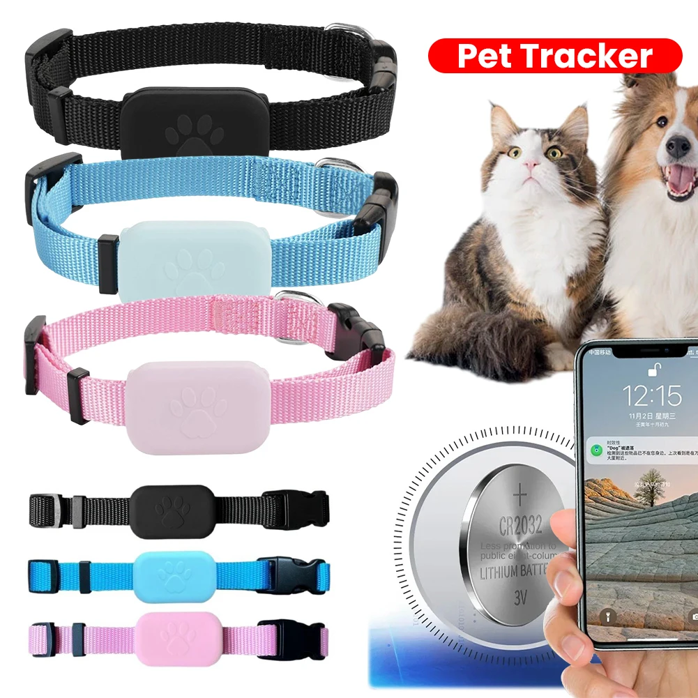 

Cat Locator with Adjustable Collar Smart Pet Locator Cat Tracker for Cats and Dogs