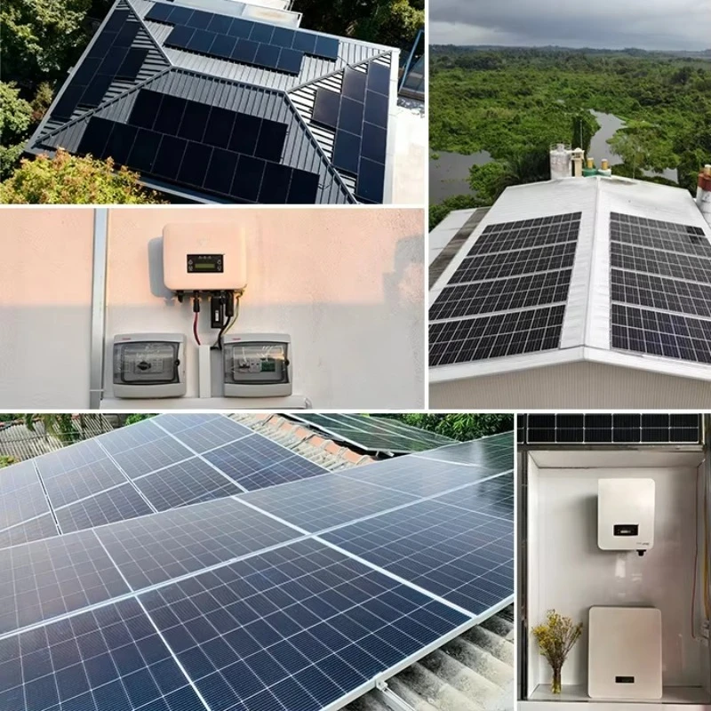 Stock Complete 5kW to 30kW Solar Energy System Home Off-Grid Power Solar Generator With LiFePO4