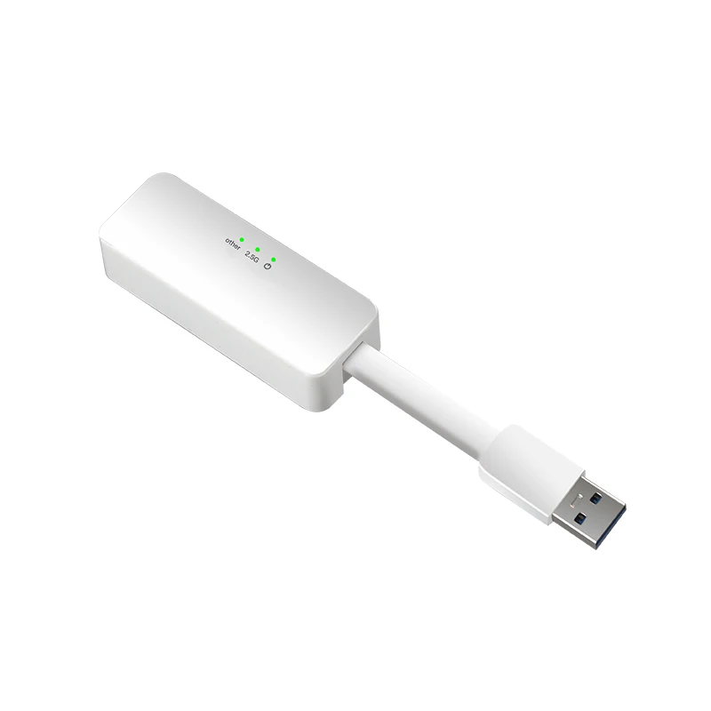 2.5G USB3.0 Ethernet Adapter USB 3.0 to Gigabit Ethernet RJ45 LAN 10/100/1000/2.5Gbps Mbps Network Adapter