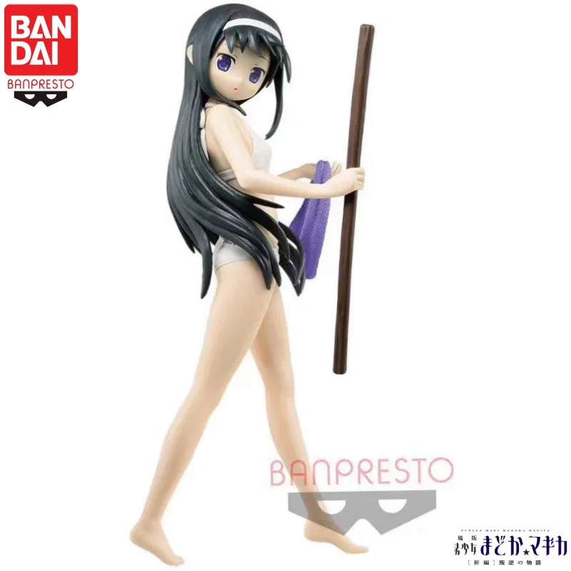 متوفر في المخزون 100% الأصلي بانداي بانبريستو Puella Magi Madoka Magica Akemi Homura Tomoe Mami Sakura Kyouko Action Figure Garage
