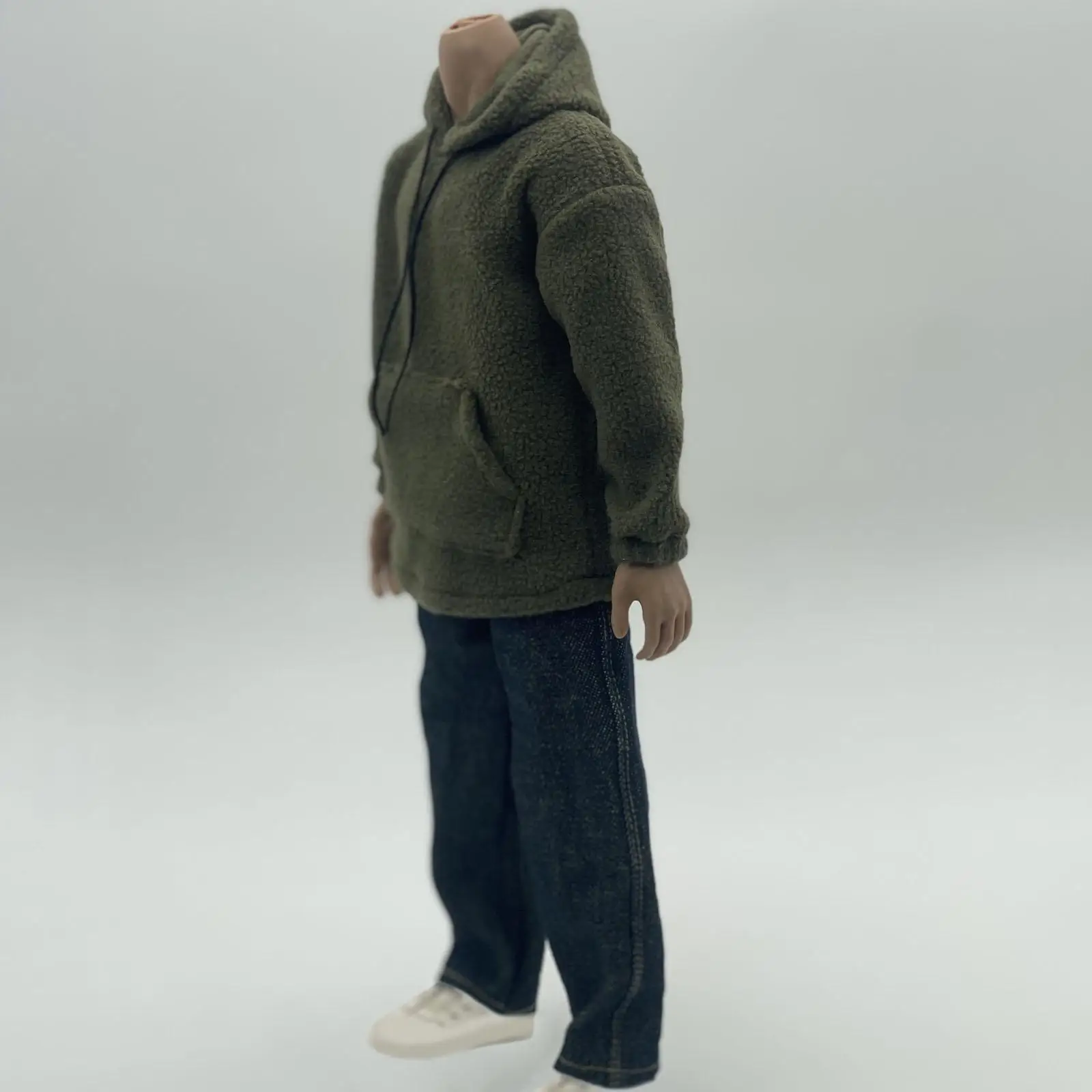 

2Pcs Fashion 1/6 Hoodies and Jeans Handmade Doll Clothes Costume for 12" Dress up Doll Model Male Action Figures Accessories