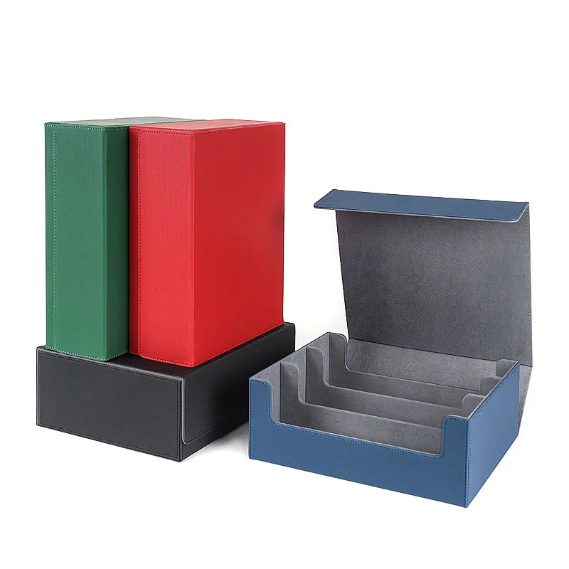 Card Storage Box, Multi‑Size Table Game Card Collection Box, Desktop Protective Card Holder