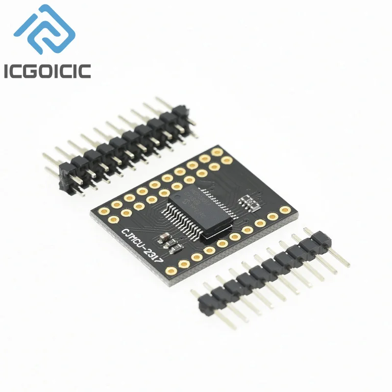 MCP23017/MCP23S17 Serial Interface Module IIC I2C SPI Bidirectional 16-Bit I/O Expander Pins 10Mhz Serial Interface Module