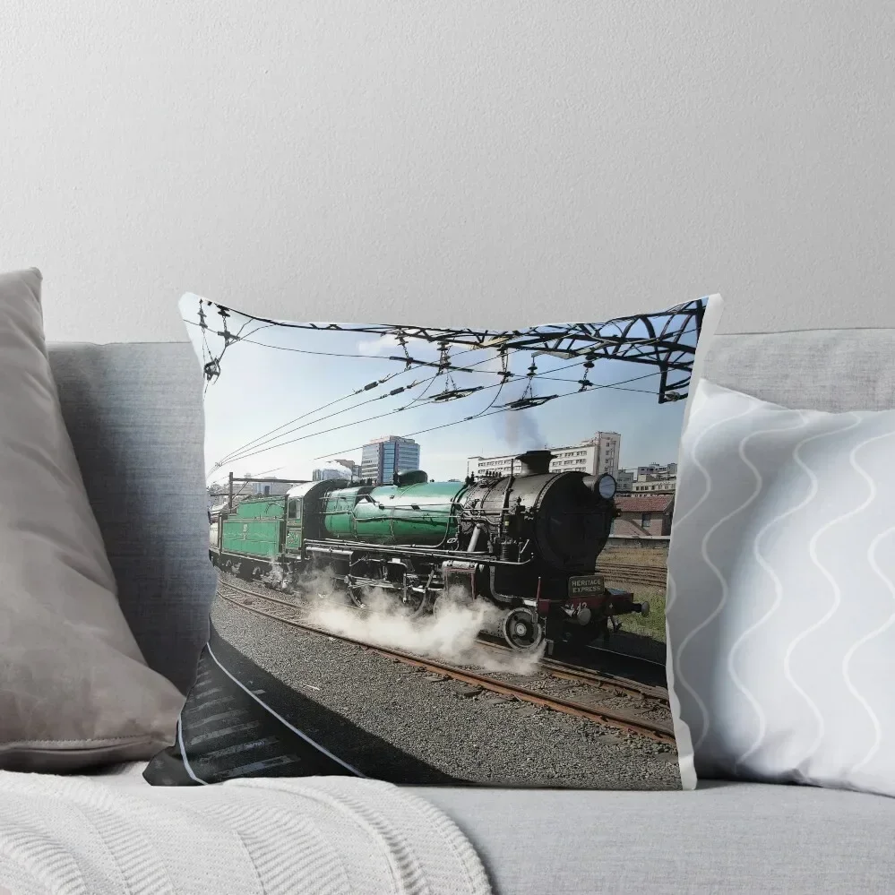 

Steam Engine 3642, Sydney, Australia 2012 Throw Pillow New year Covers For Sofas Decorative pillow case pillow