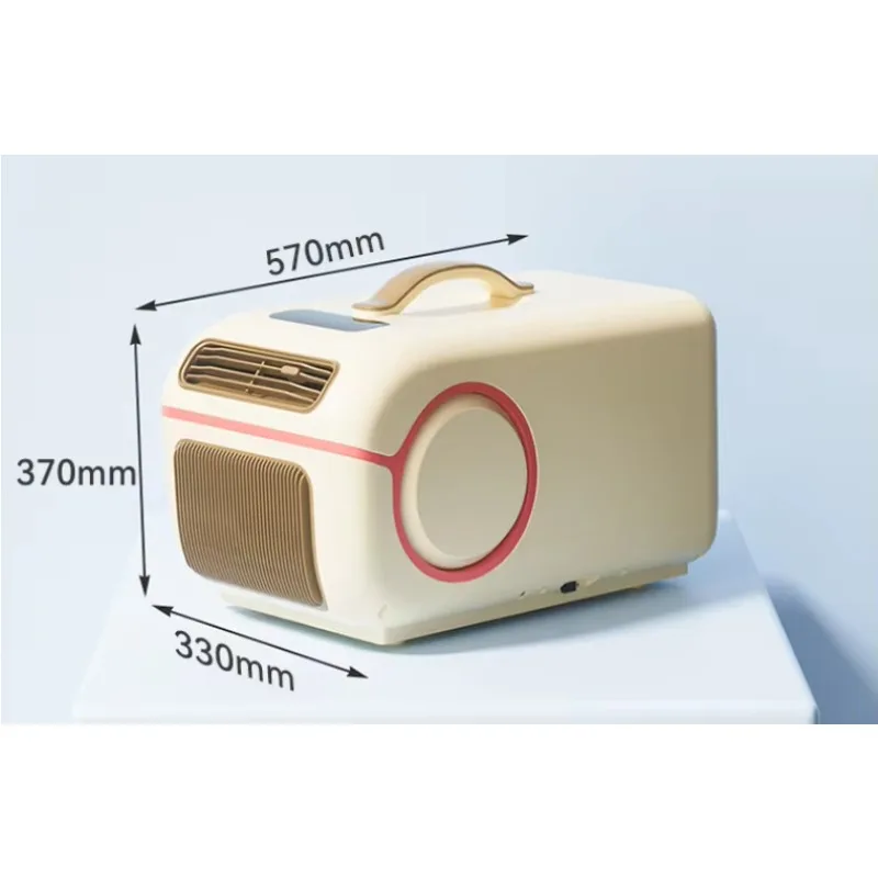 

All-in-One 12v 24v Portable Air Conditioner for Outdoor Camping, Fishing, RV & Home DC Powered with Free-drainage System