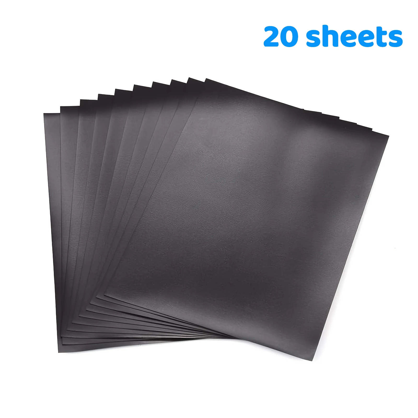 97×210mm A4 20 PCS 8.3×11.7 Inch Single-Sided Versatile Magnetic Storage Sheets & Pockets - Easy Organizer for Stamp