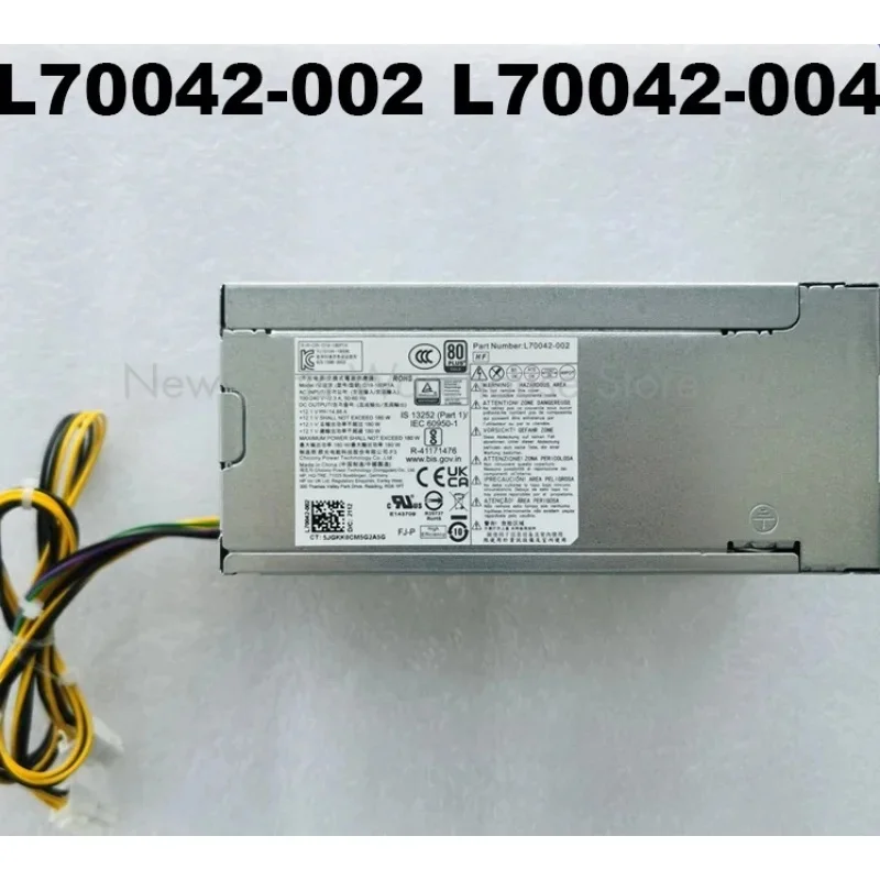 Original Power Supply for HP 280 Pro G3 MT 180W, Model L70042-002, L70042-004, PCK017, D19-180P1A. 100% Tested, High Quality.