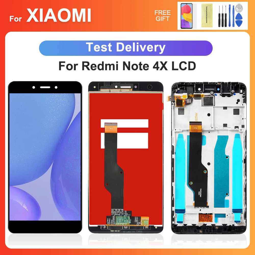 For Xiaomi Redmi Note 4X 5.5''For  Redmi Note4X LCD Display Touch Screen Digitizer Assembly Replacement