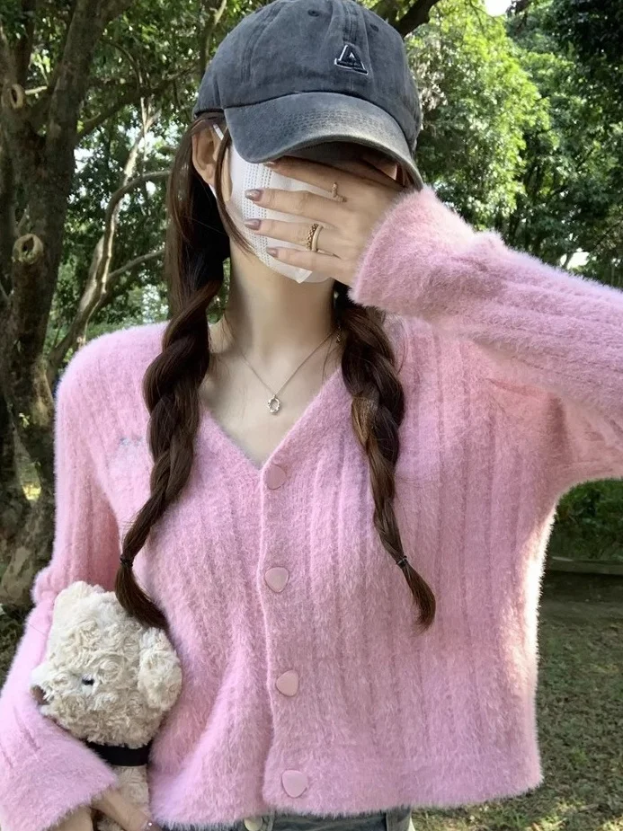 

Мягкий уютный вязаный открытый кардиган ort Sve Long Sve Женский зимний свободный свитер Jaet Casual Sle Series