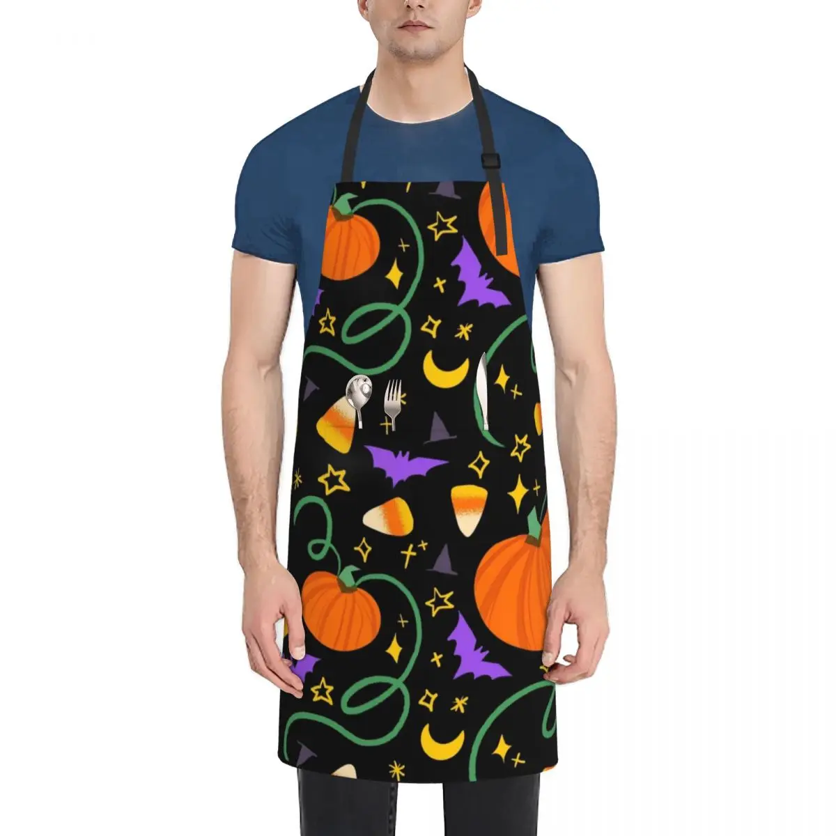 

Halloween Whimsy Apron Kitchen Things And For Home Kitchen Handle For Women Apron