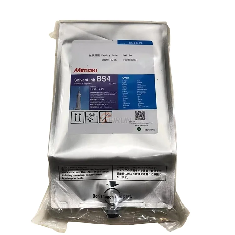 

Original Mimaki Eco-solvent Ink With Chip 2L Bs4-2000ml for Jv300 Cjv300 Jv150 Printer
