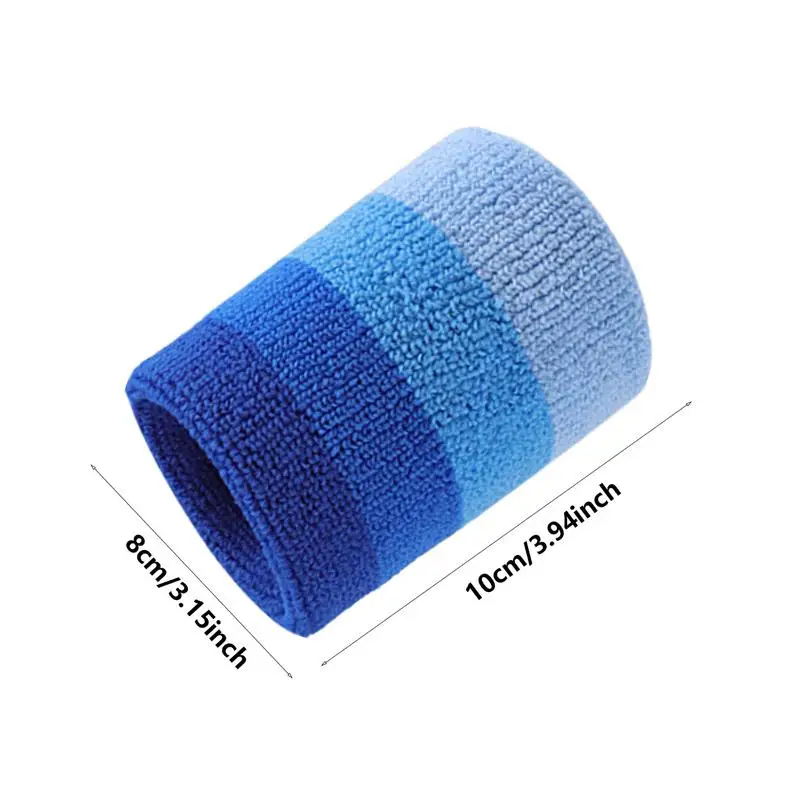 Colored Sports Wristband Tensile Elastic Wristband With Sweat Absorption Exercise Necessities For Table Tennis Badminton