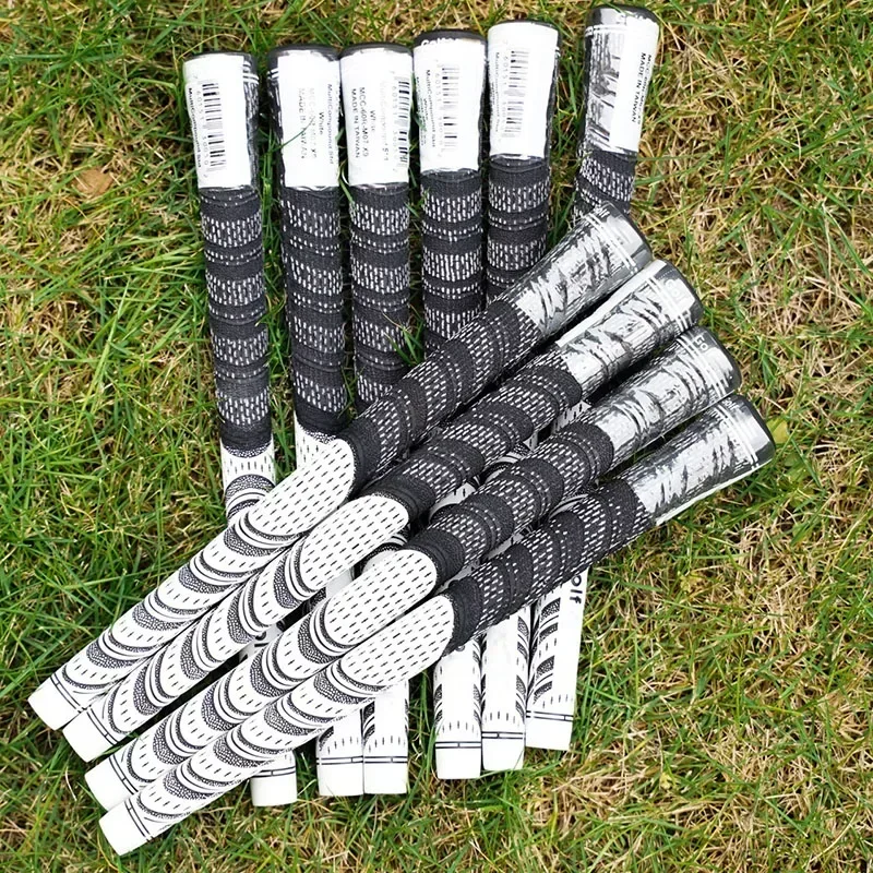 13pcs MCC Golf Grip Men\'s Rubber Golf Grips Cotton Yarn Golf Club Grips Iron and Wood Standard/Midsize Grip Universal