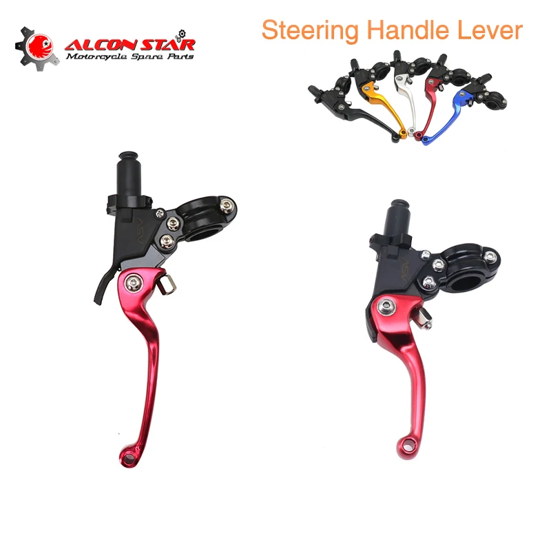 Alconstar Aluminum Adjustable Brake Handlebar Modified Clutch Lever for Suzuki Yamaha Kawasaki Mt03 CBR Motocross Pit Dirt Bike