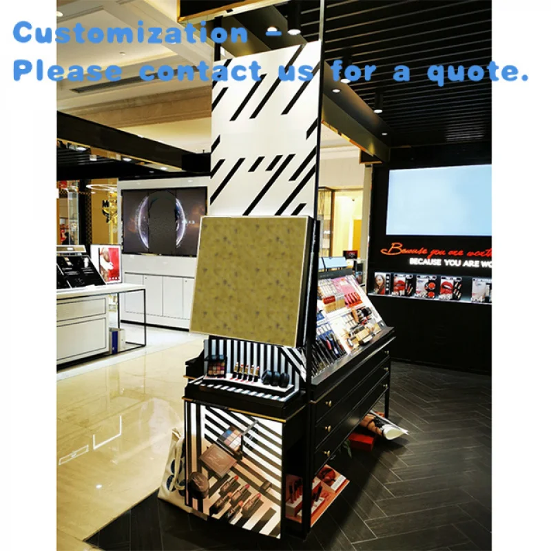 

custom.Retail Store Makeup Wall Cabinet Wall Shelf Rack Display
