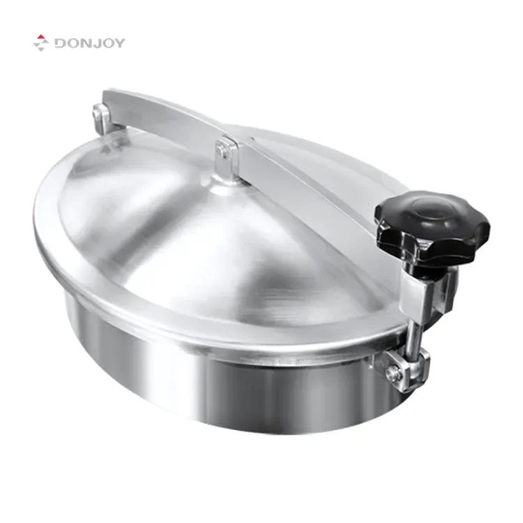 DONJOY ERK sanitary stainless steel water tank manhole cover elliptical manhole manhole cover