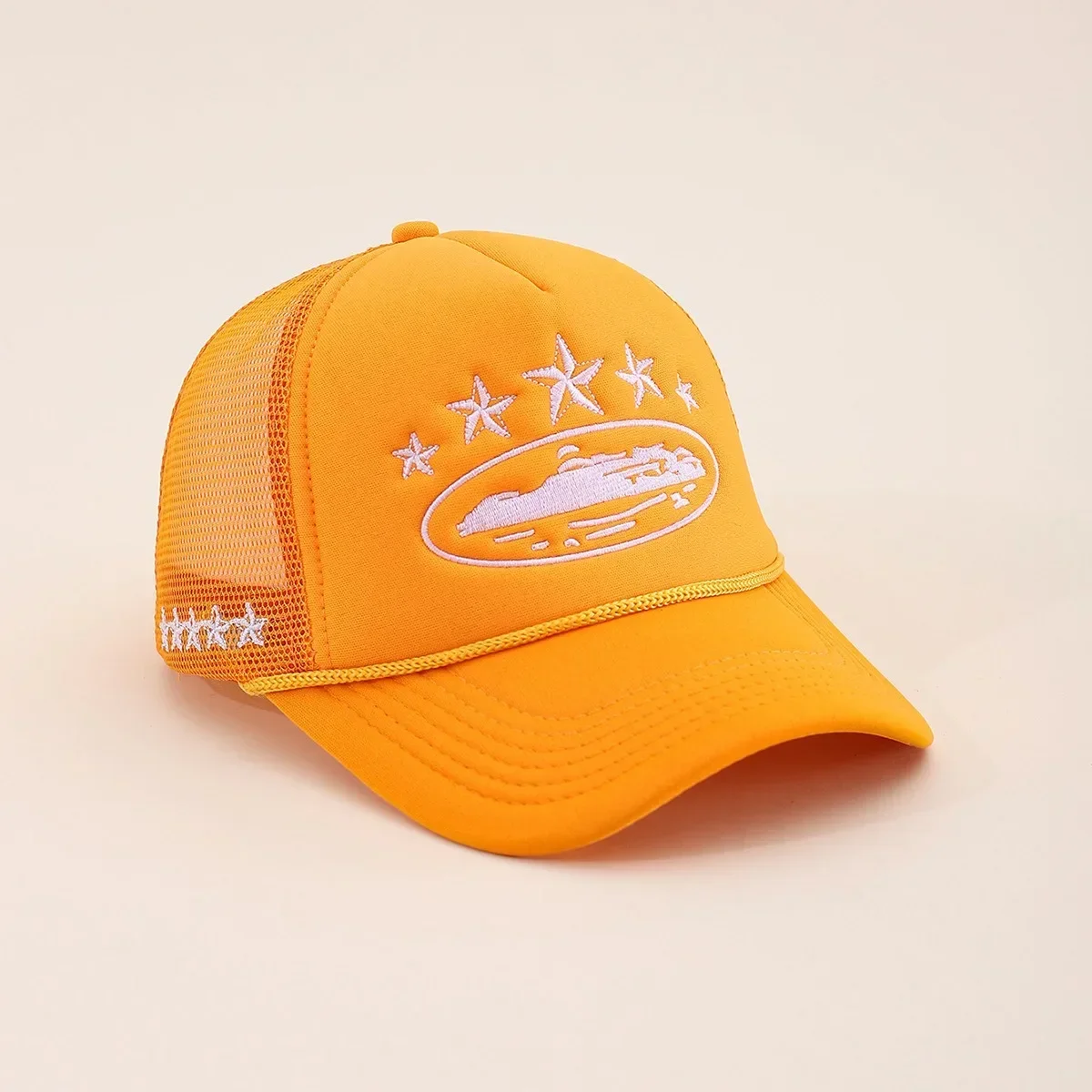 Unisex Mannen Vrouwen Cap Pentagram Borduren Baseball Netto Caps Lente Zomer Outdoor Verstelbare Casual Hoeden Zonnebrandcrème Hoed