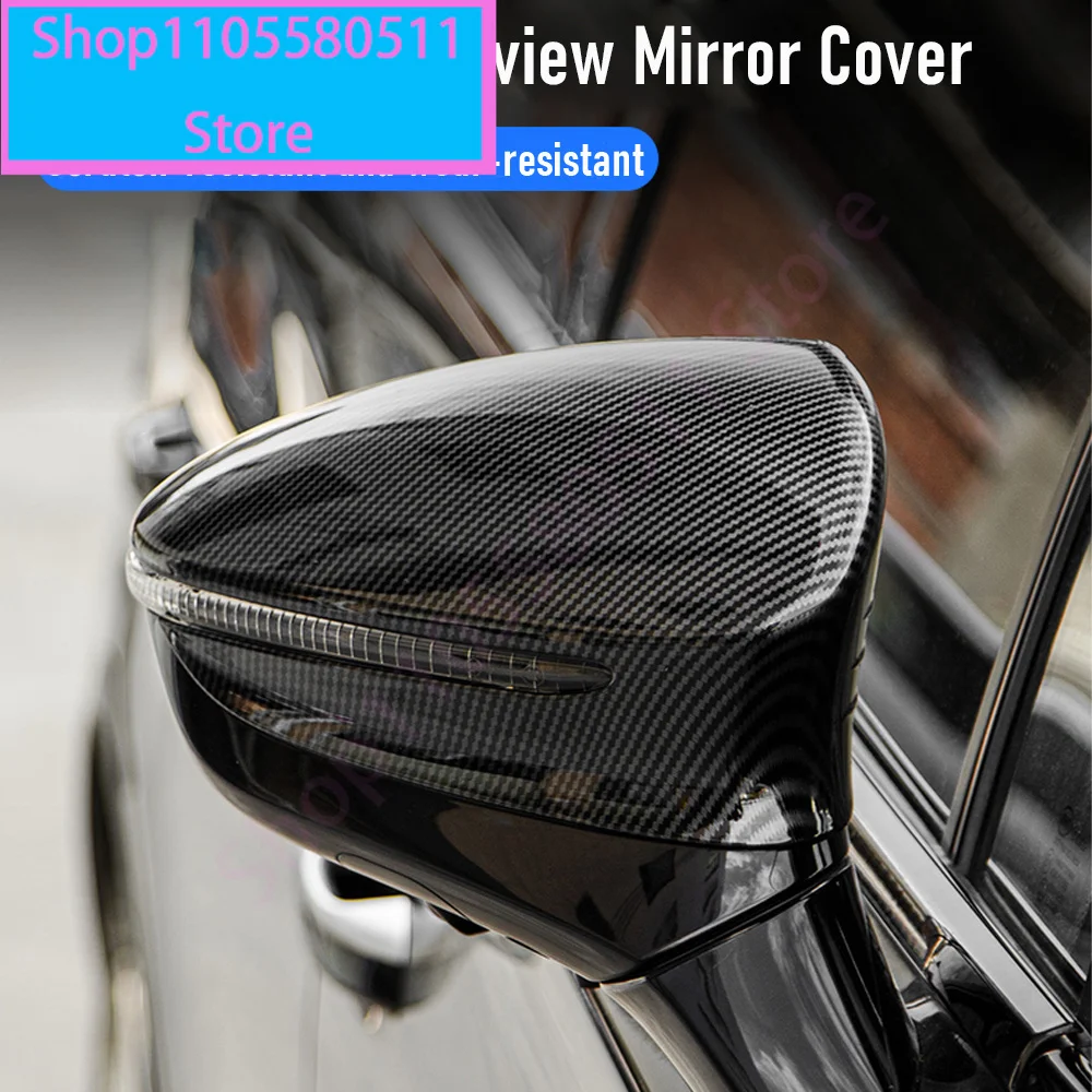 For BYD Tang EV DMI Car Accessories Rearview Mirror Cover Styling Automobile External Protection Trim 2022 2023 2024 2025