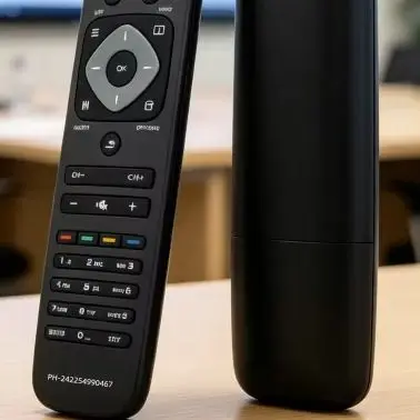 

Remote Control Replacement for Philips TV RM-D1110 242254990467, Black