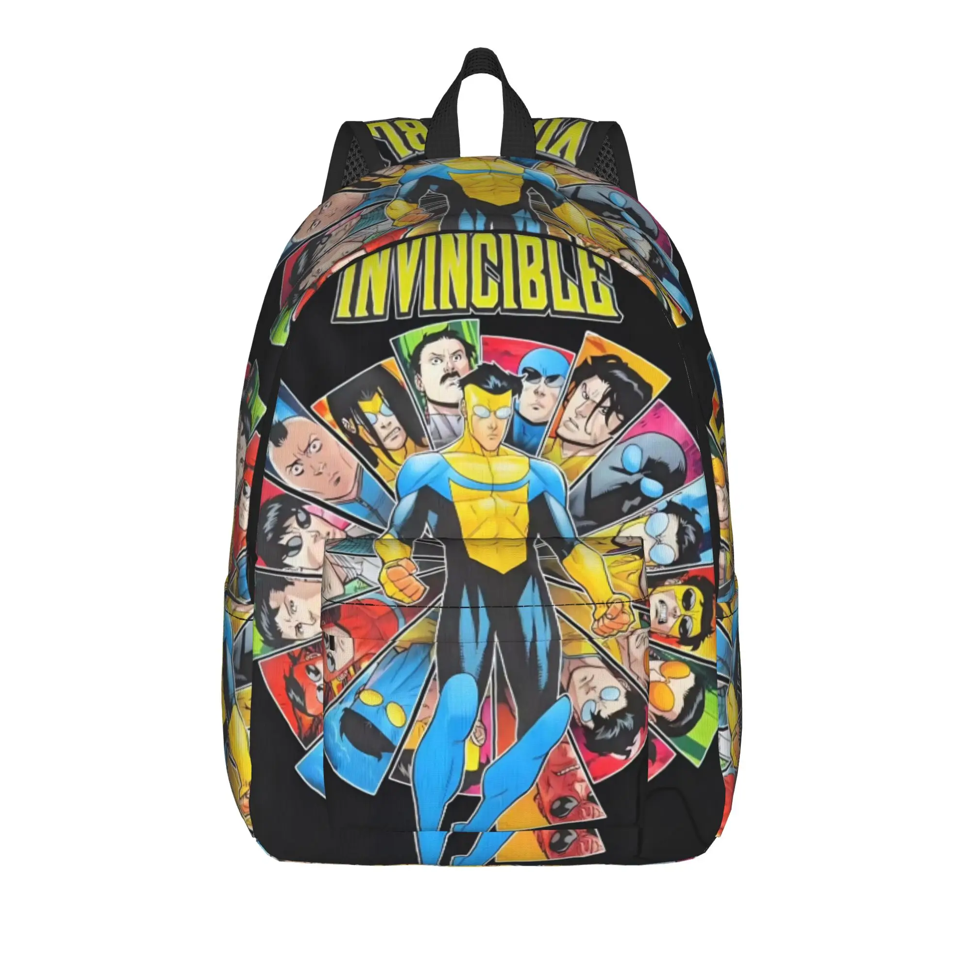

Invincibles Comic Fashion Backpack Sports Student Hiking Travel Daypack for Men Women Laptop Shoulder Bag