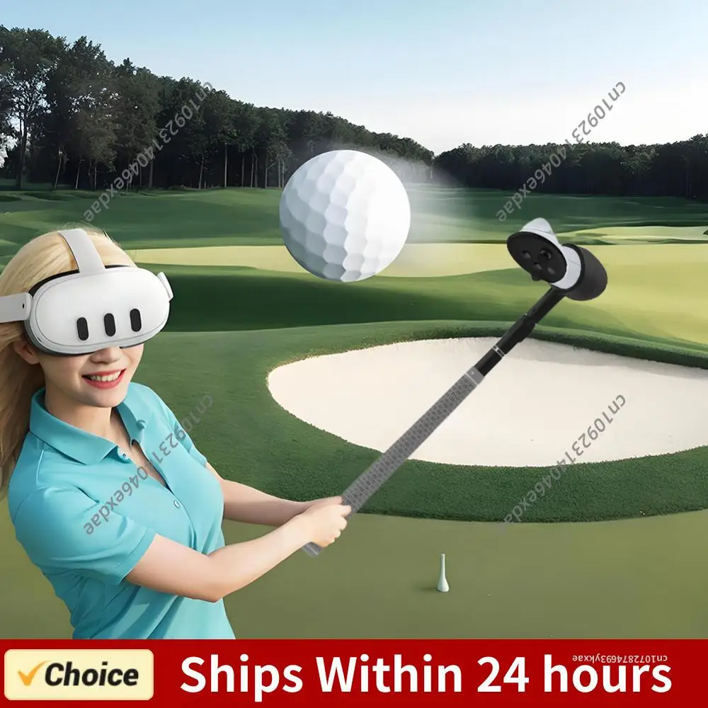 

Накладки-удлинители для контроллеров VR-гольфа: Нескользящие, реалистичные рукоятки для VR-симулятора гольфа, совместимые с Meta Quest 3S/Quest 3/Quest 2 (Аксессуары)