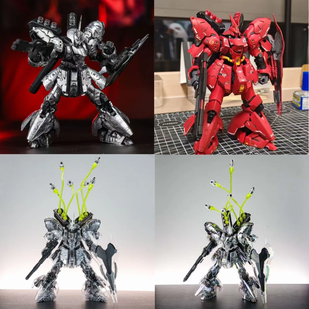 Model Kit Rg - STAR RG 1/144 MSN-04 Sazabi Silver