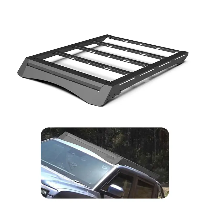 

Fully Welded Aluminum Roof Luggage Rack - 500kg+ Load for Maxus D90