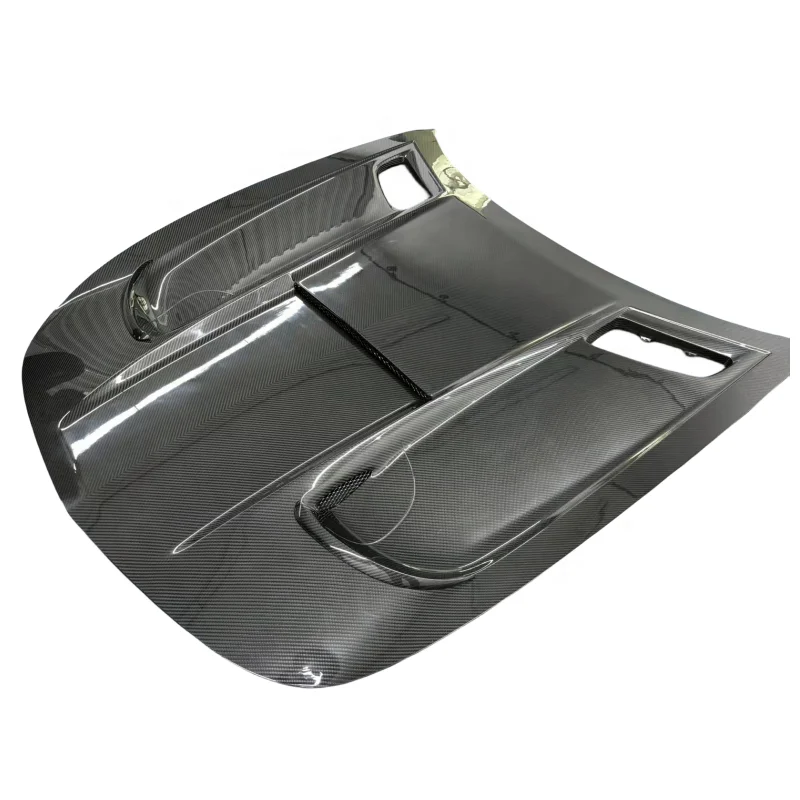 

For Mercedes Benz AMGS GT GTR GTS Upgrade BS Style Dry Carbon Fiber Hood Engine Cover
